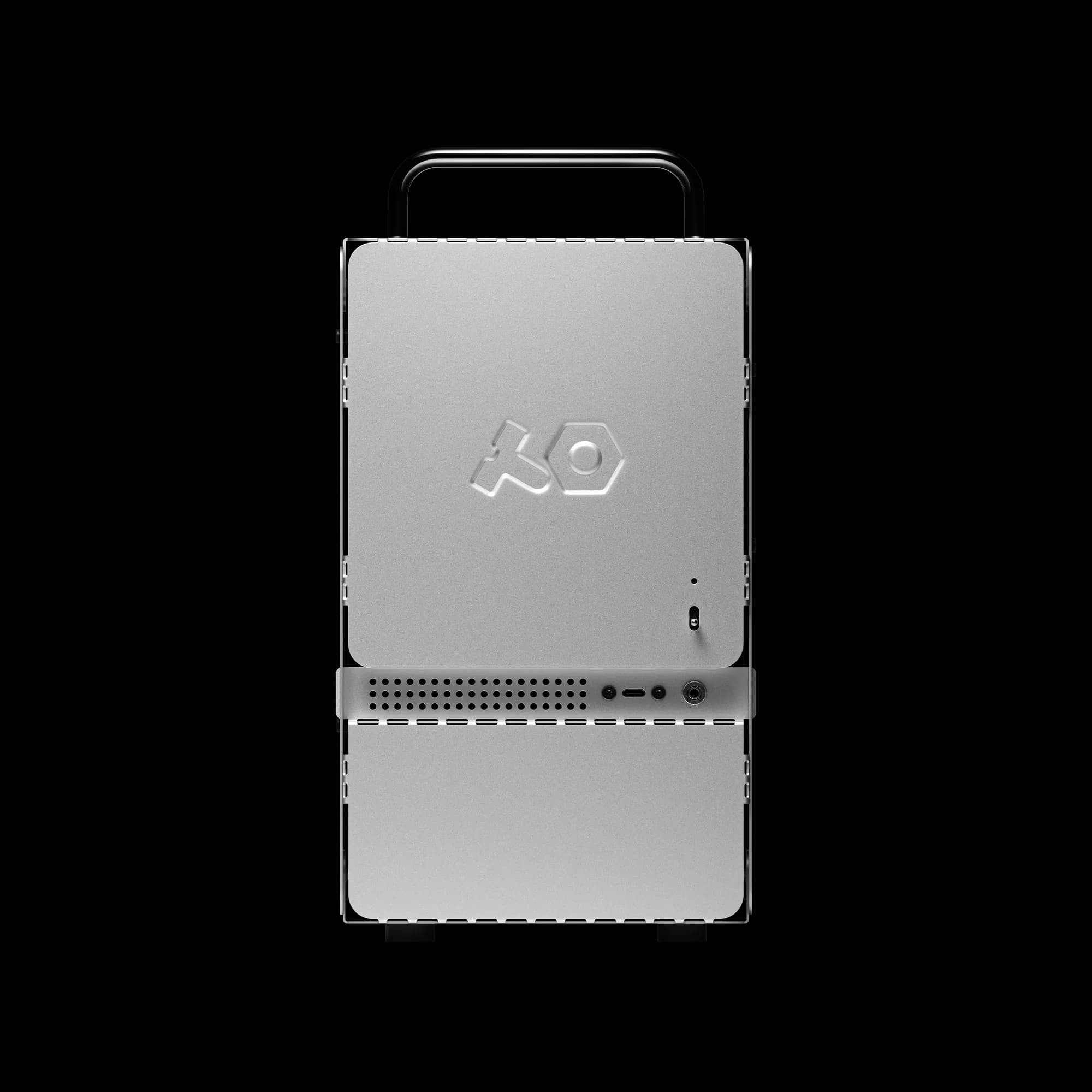 Computer-1 in Natural silver