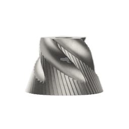 P-1 Pepper Mill in Natural steel, view 2