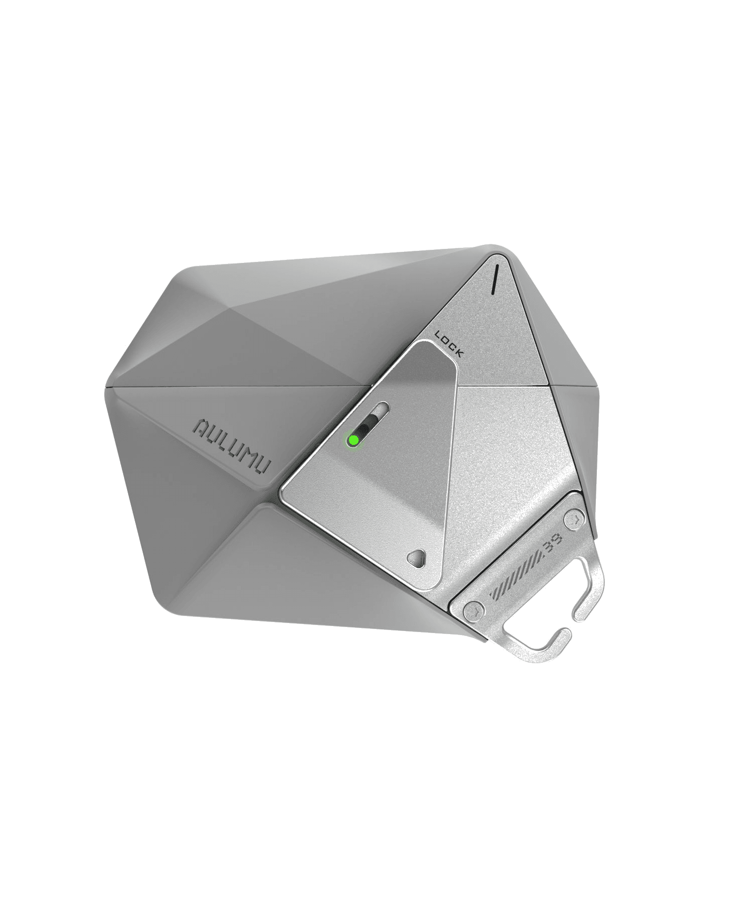 A39 Geometric Case for AirPods Pro 3 - Gray in Gray