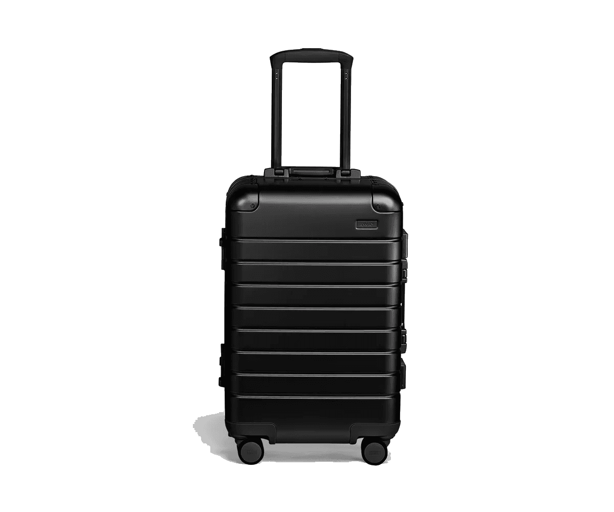 The Carry-On: Aluminum Edition in Onyx black
