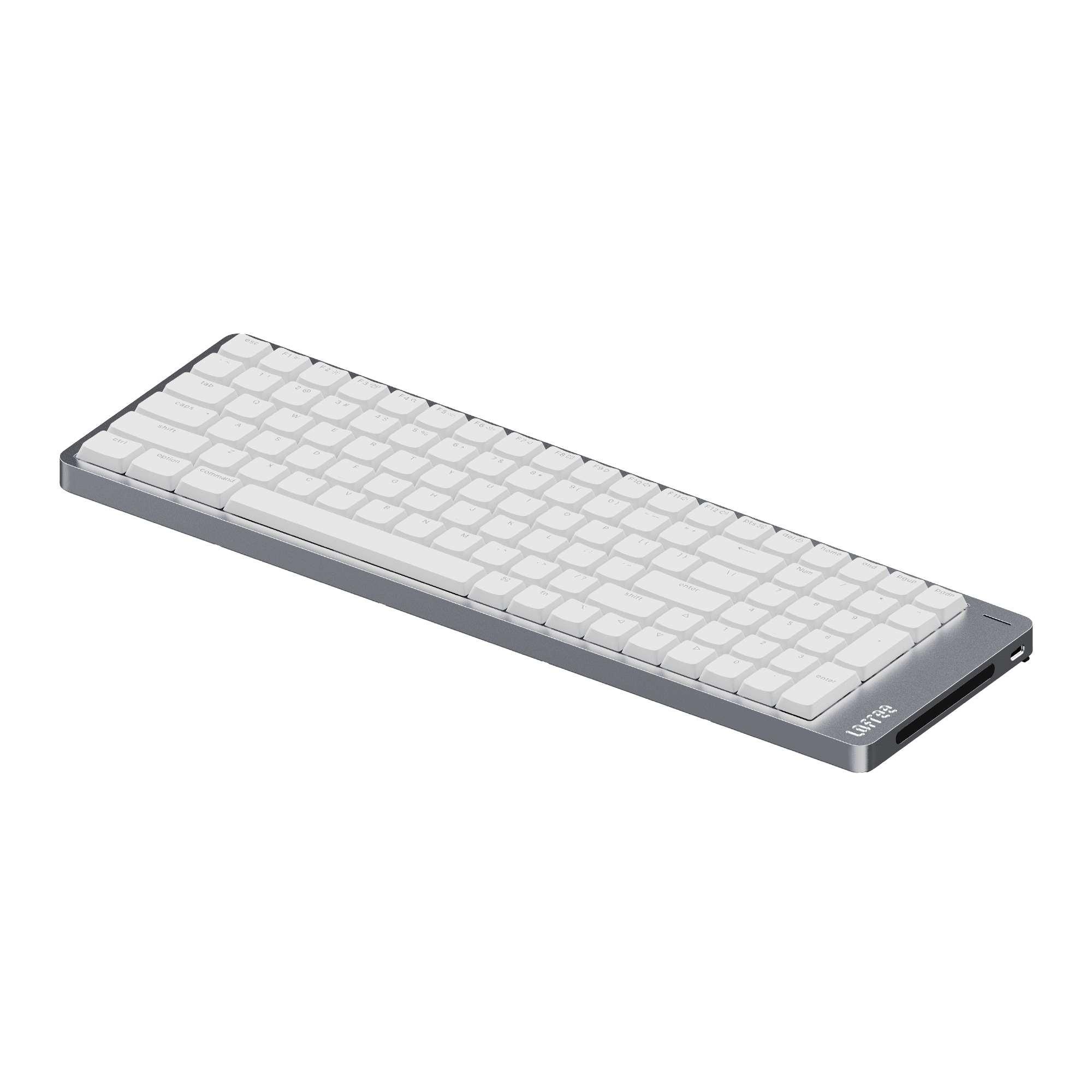 Flow 2 100 Low-profile Mechanical Keyboard - Silver in Silver