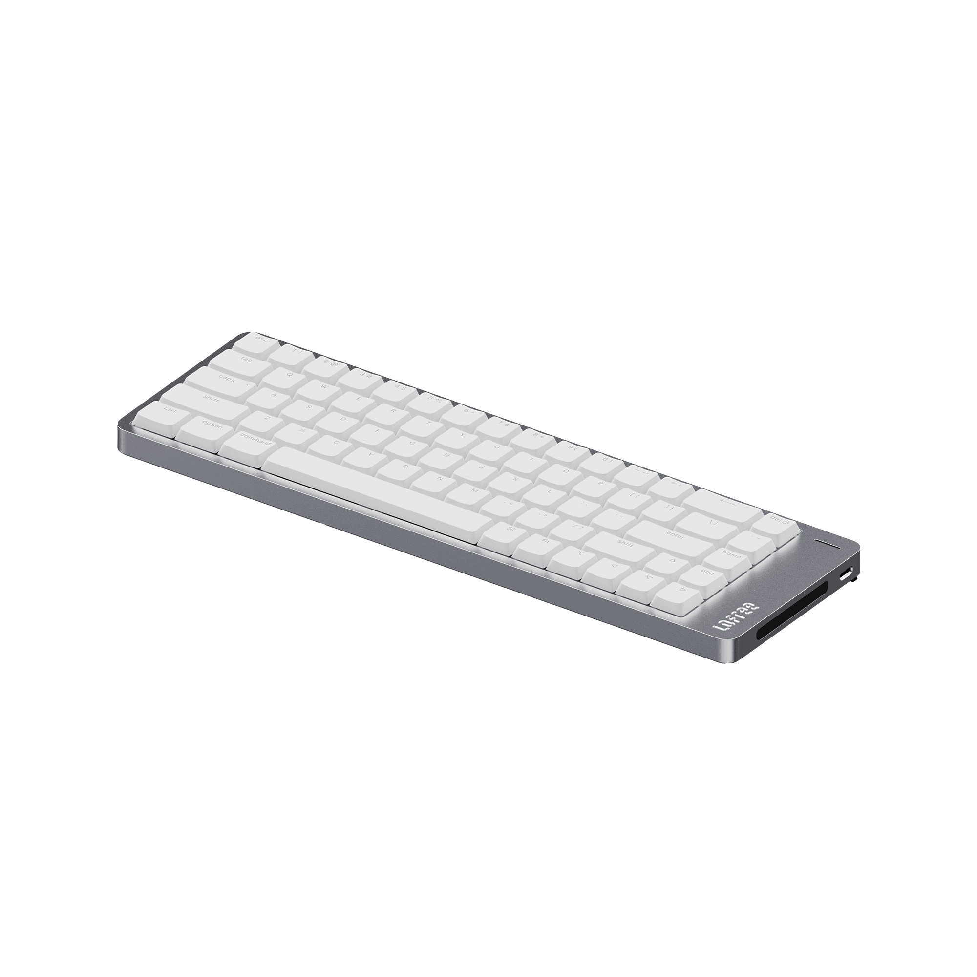 Flow 2 68 Low-profile Mechanical Keyboard - Silver in Silver