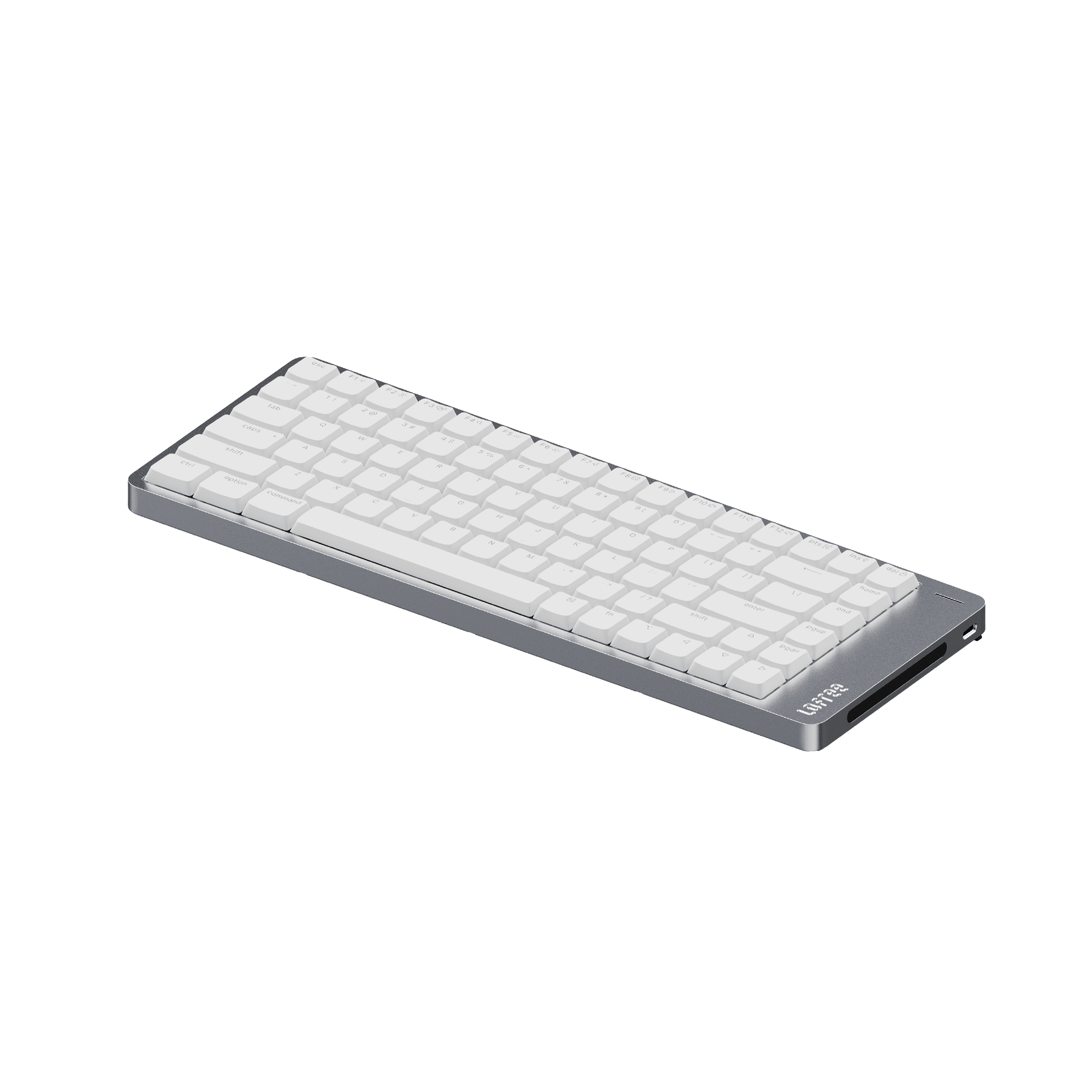 Flow 2 84 Low-profile Mechanical Keyboard - Silver in Silver