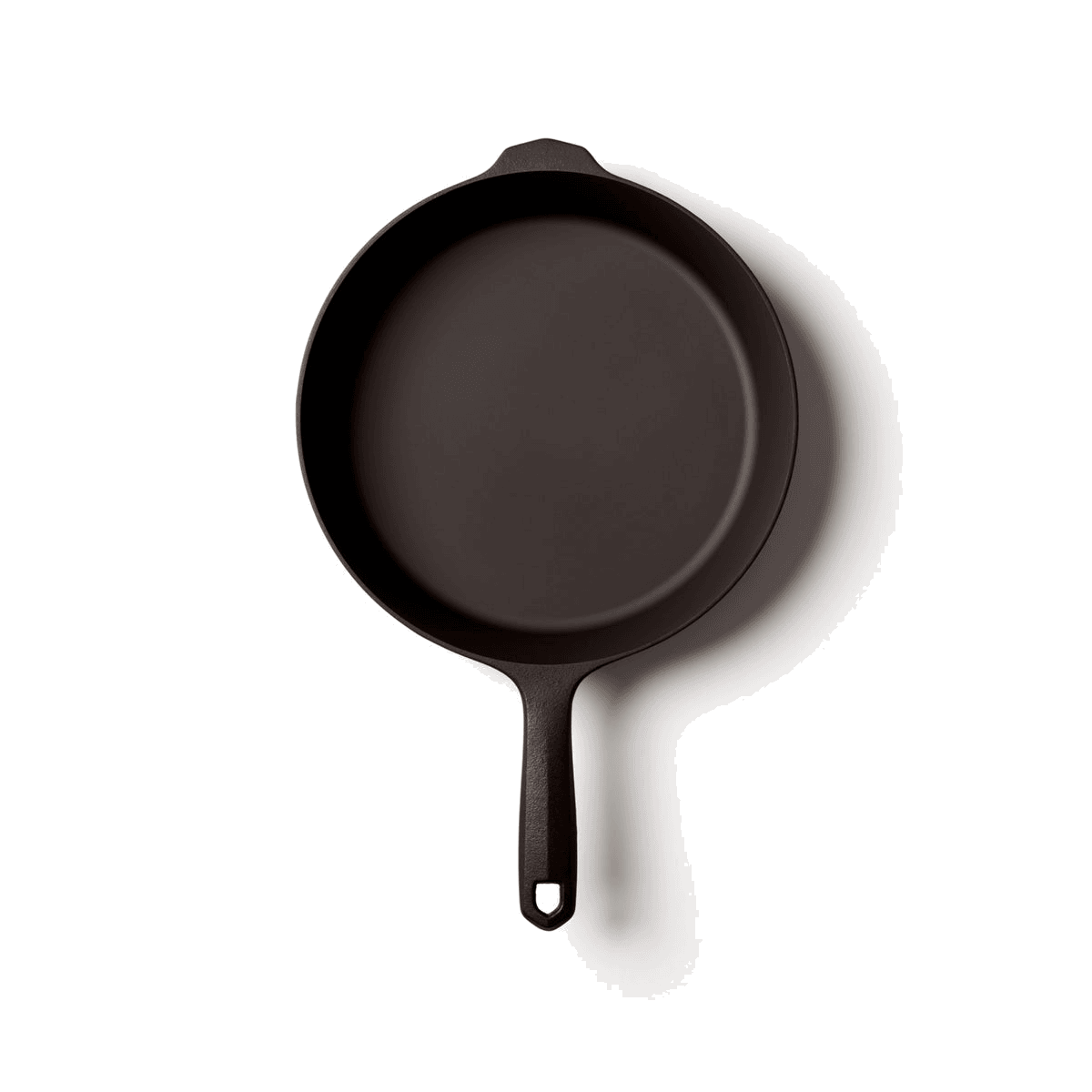 No.8 Cast Iron Skillet in Black iron
