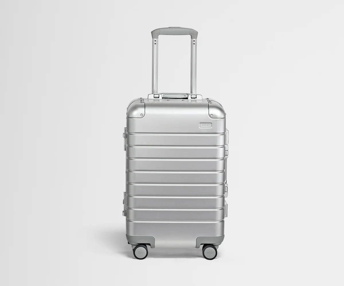 The Carry-On: Aluminum Edition - Silver in Natural silver