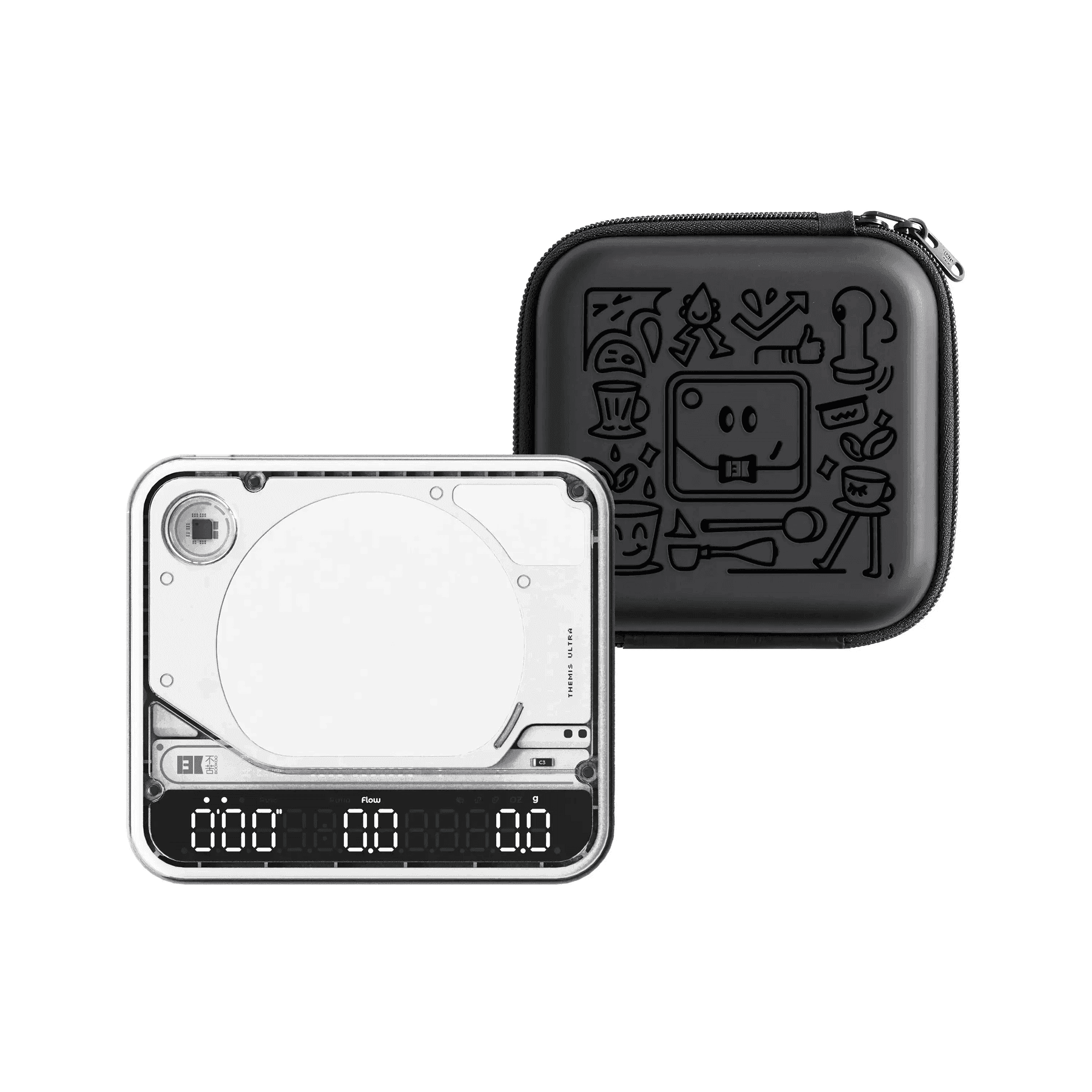 Themis Ultra Coffee Scale in Black or white, view 4