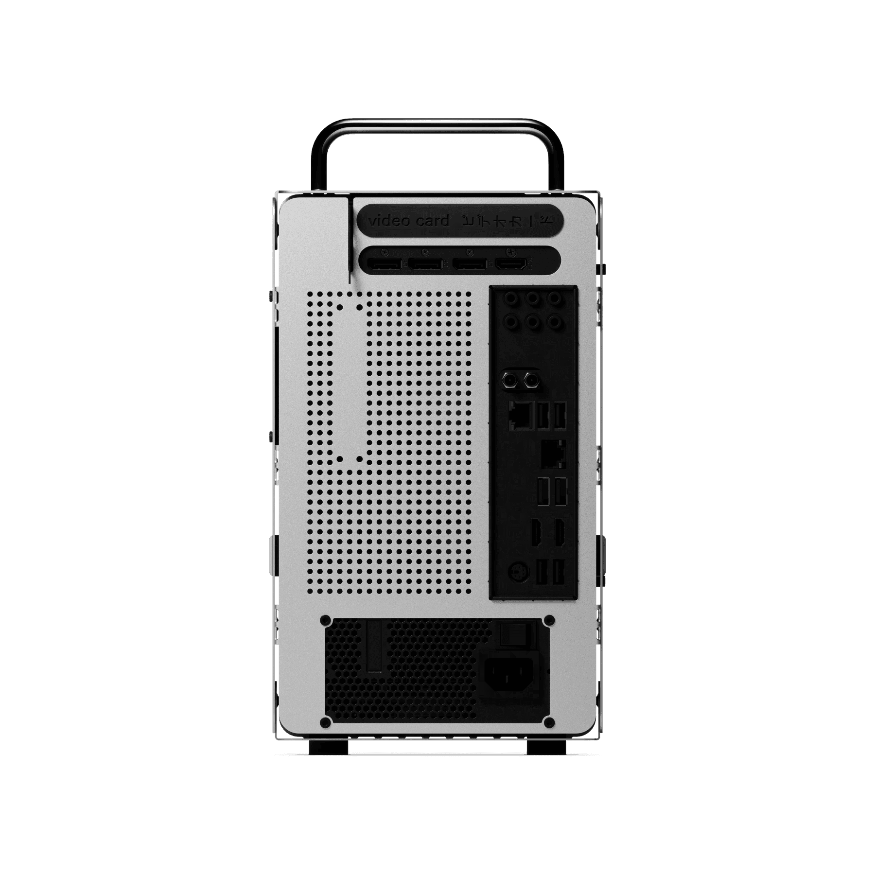 Computer-1 in Natural silver, view 3