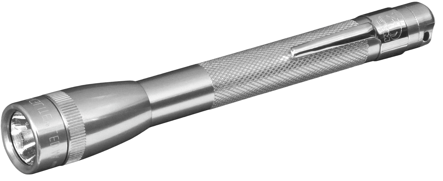 Mini Maglite LED 2AAA - Silver in Silver