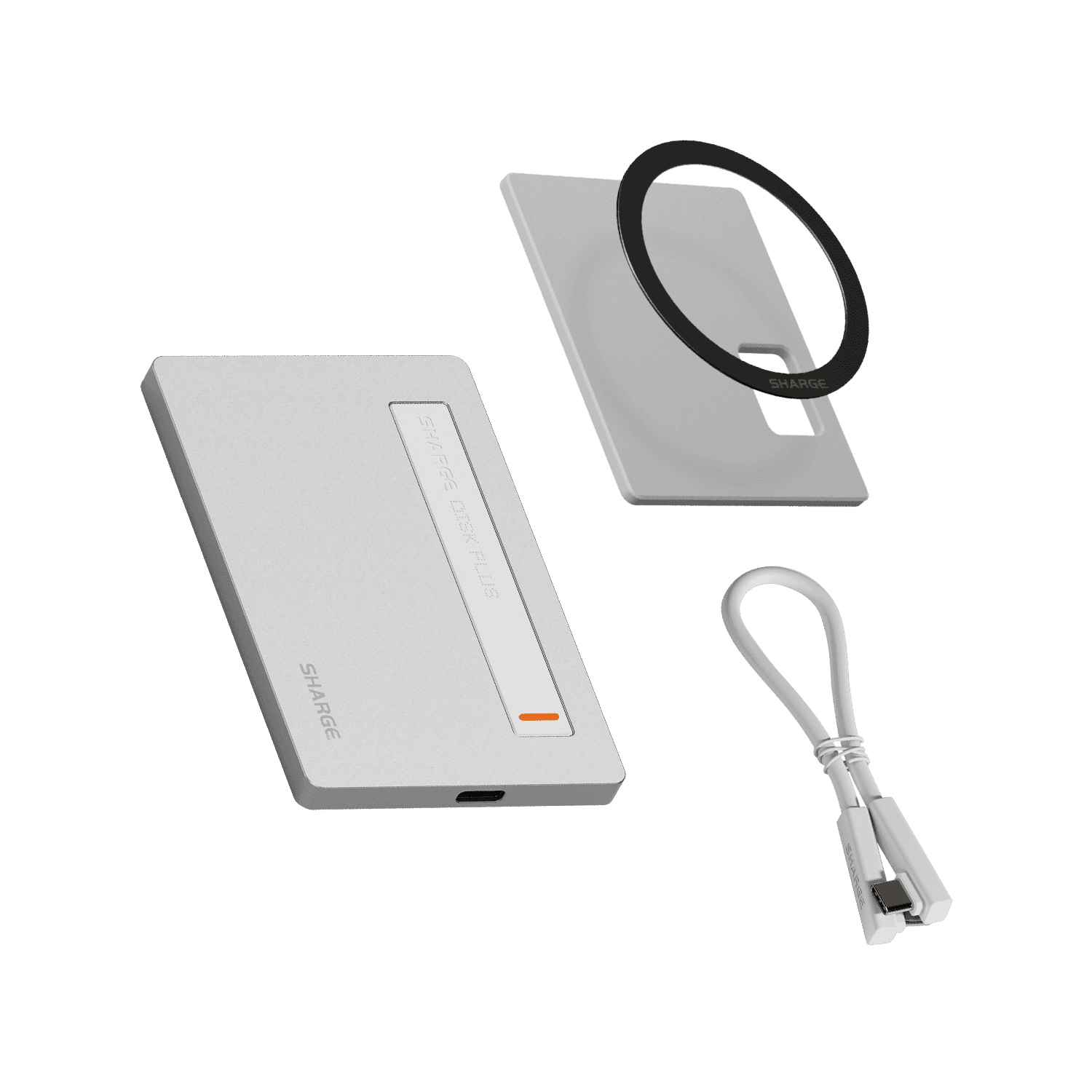 Disk Plus - Silver in Silver, view 3