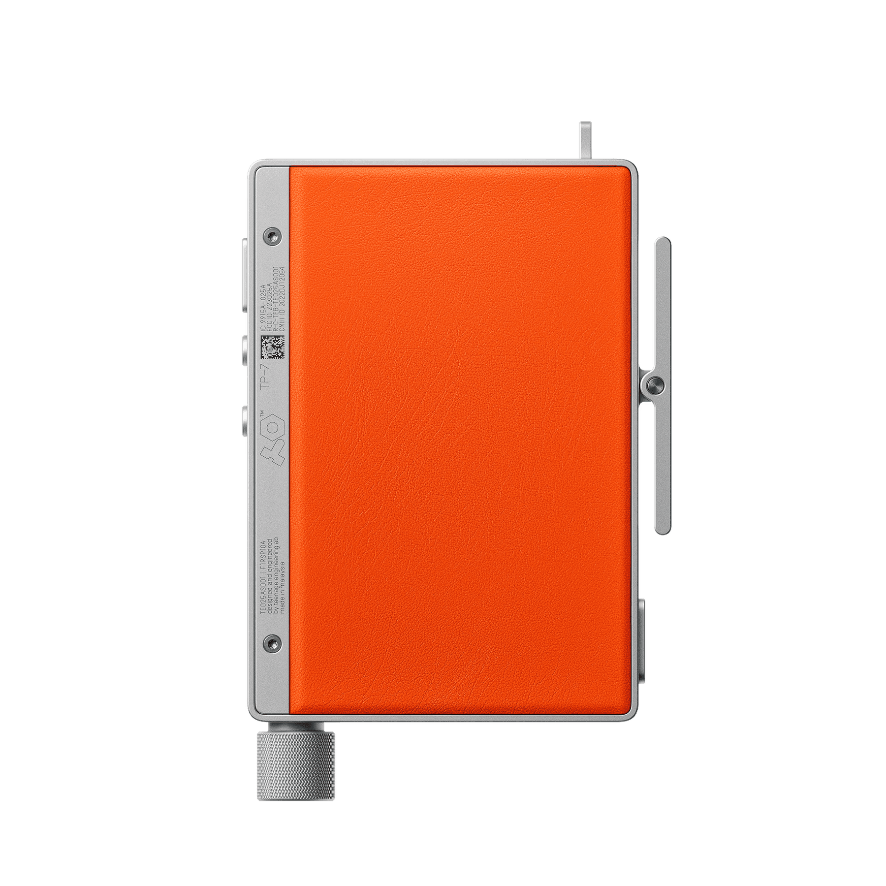 TP-7 field recorder in Natural silver, view 3