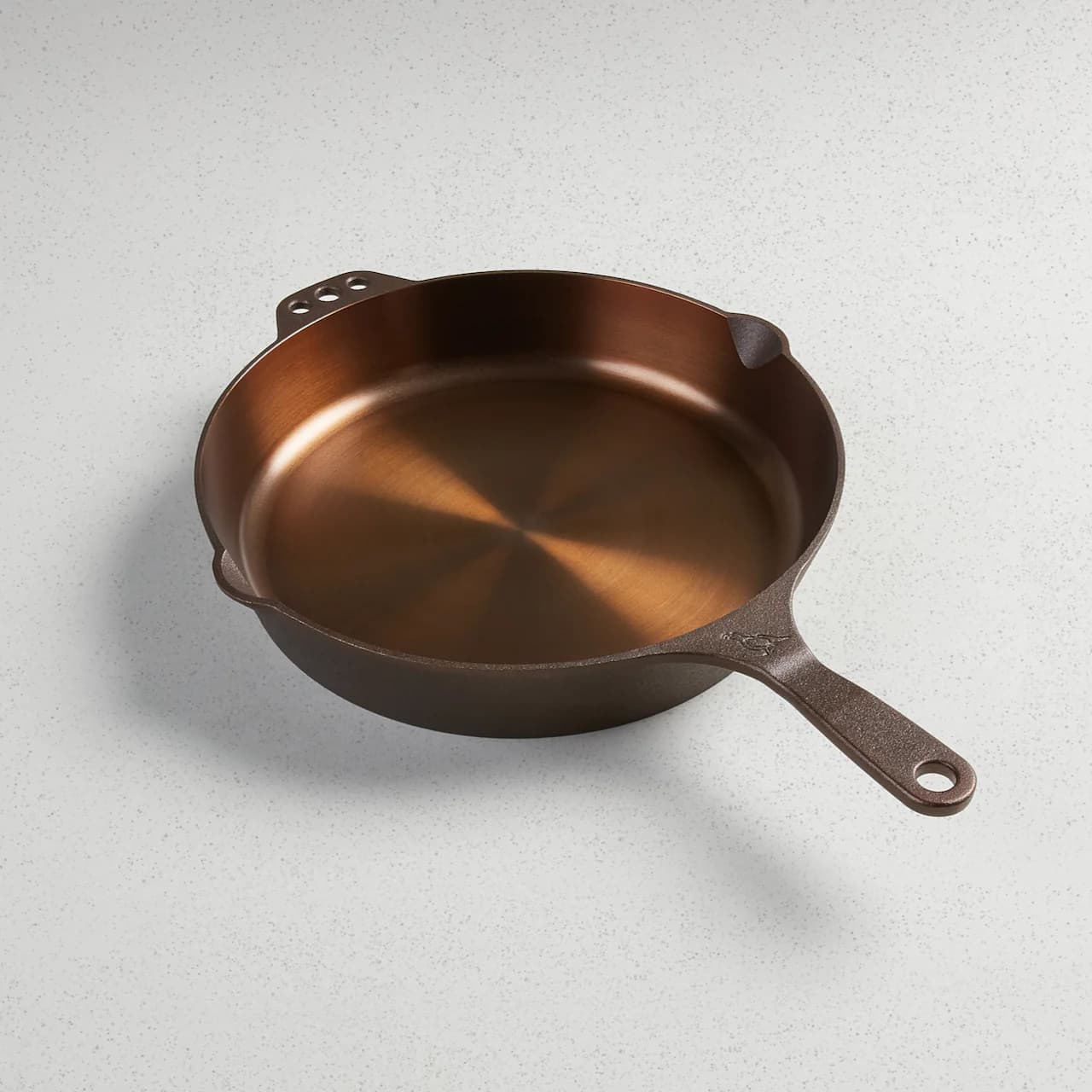 No. 12 Cast Iron Skillet in Dark iron