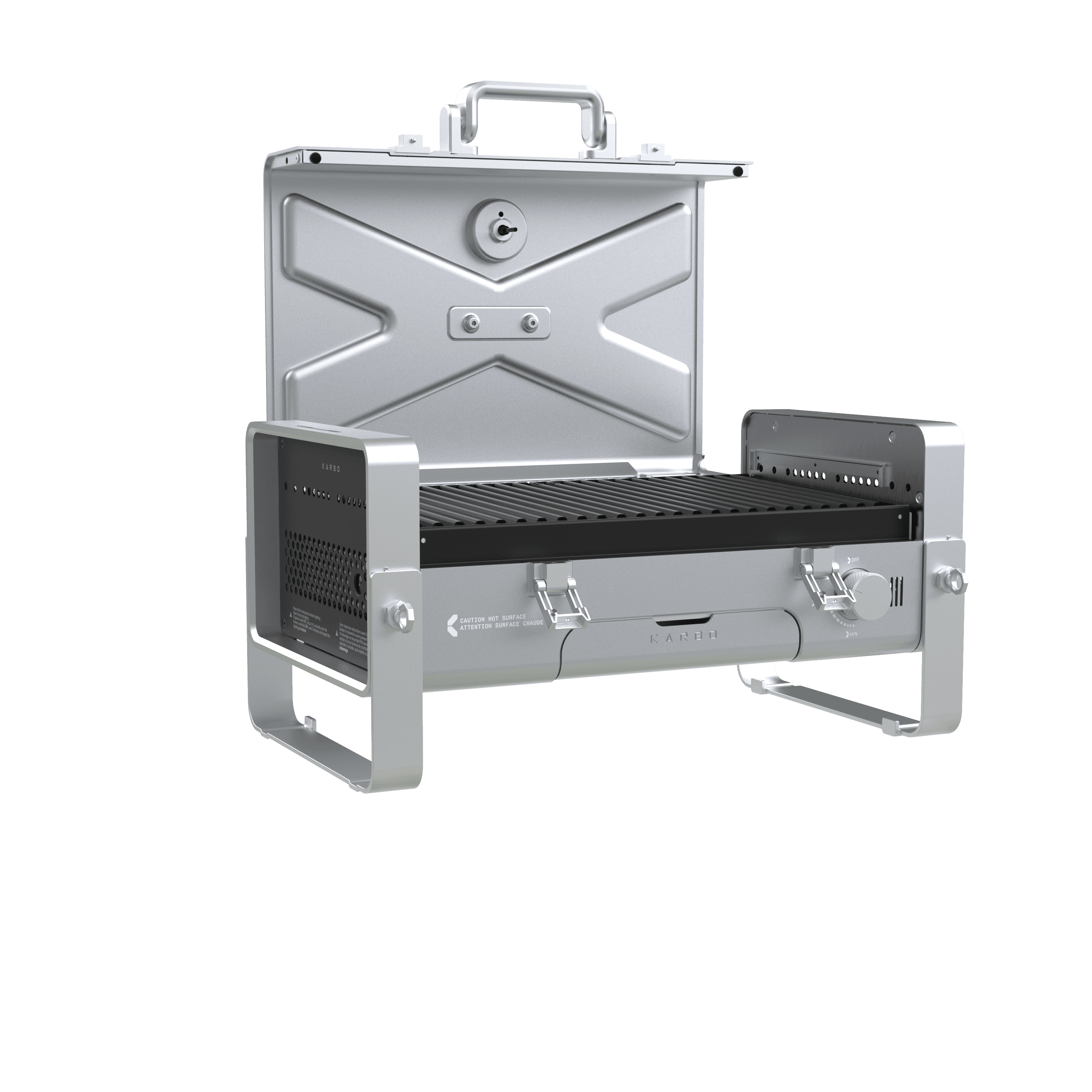 Karbo Grill X1 in Natural gray, view 3