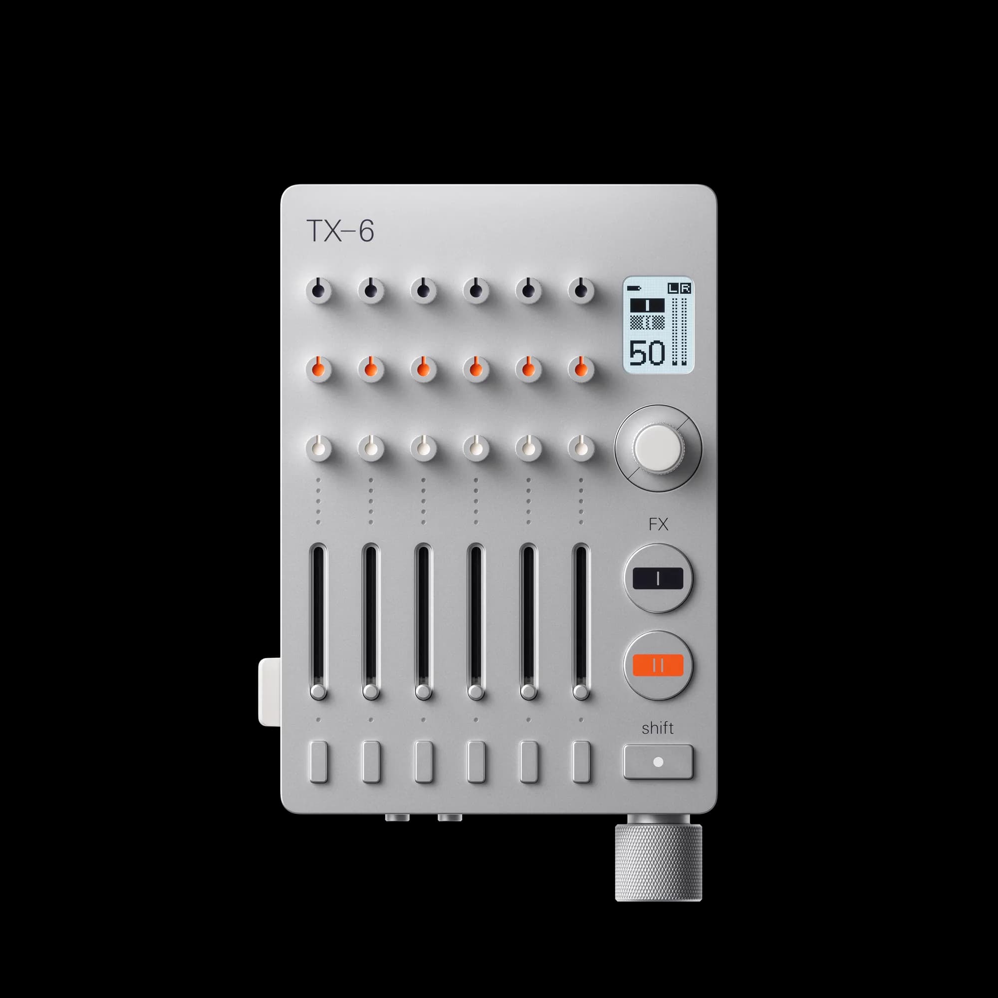 TX-6 field mixer in Natural silver