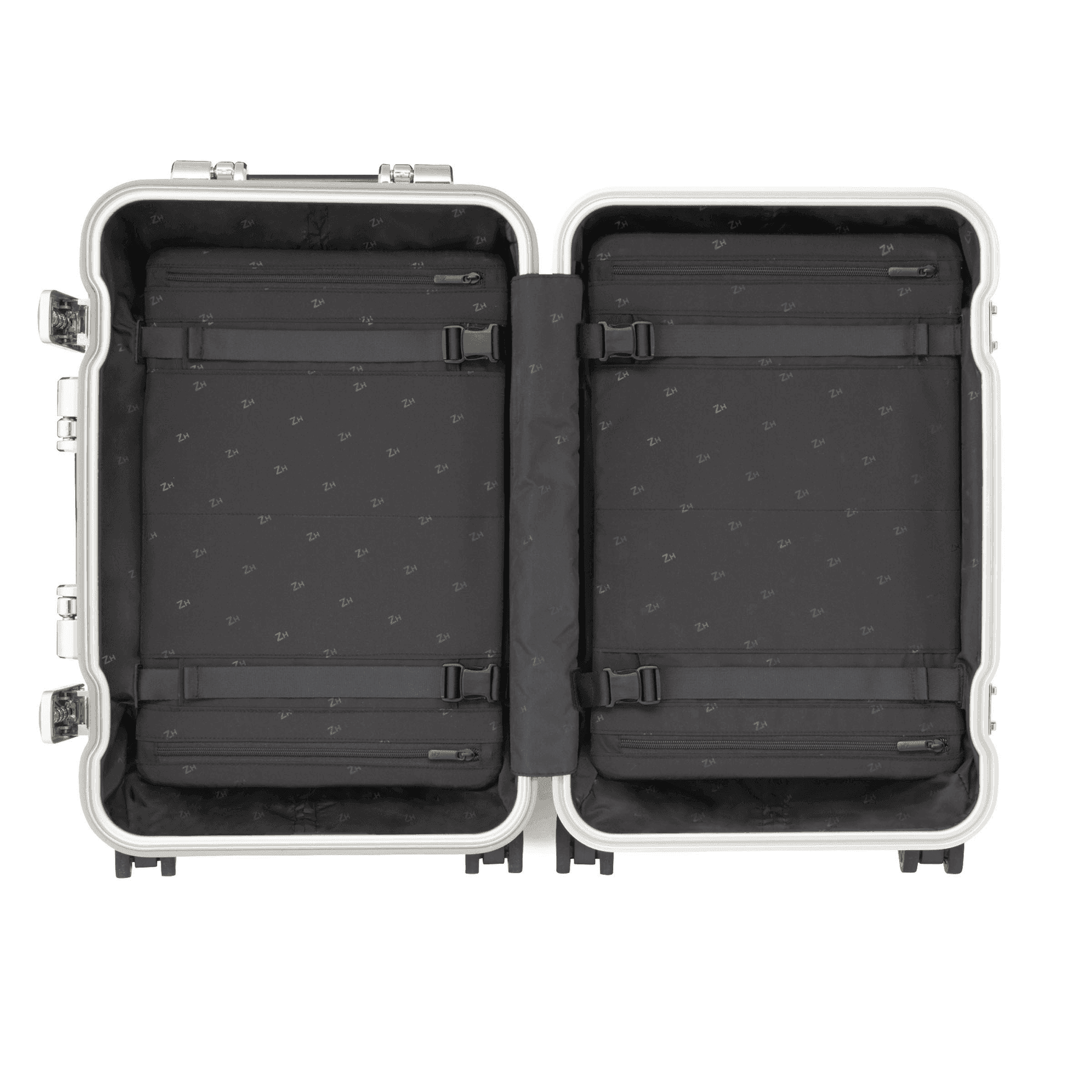 Classic Aluminum 3.0 International Carry-on 33L - Black in Black, view 4