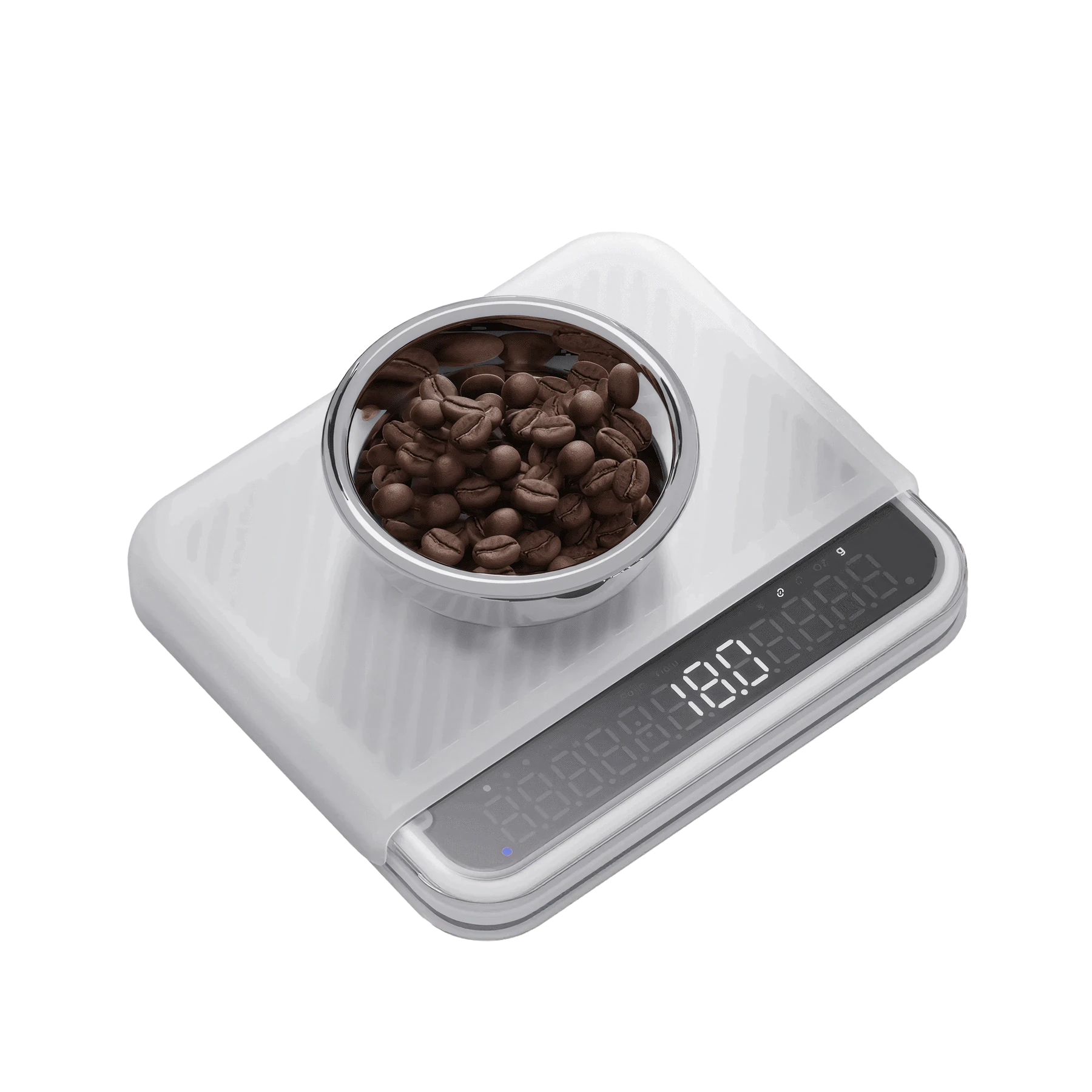 Themis Ultra Coffee Scale - White in White, view 2