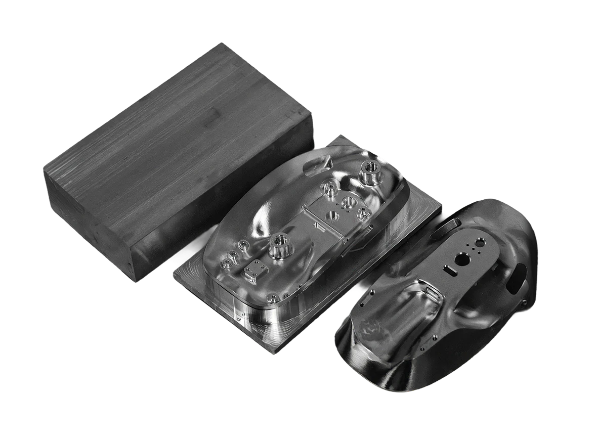 Melt Mouse in Clear White, view 4