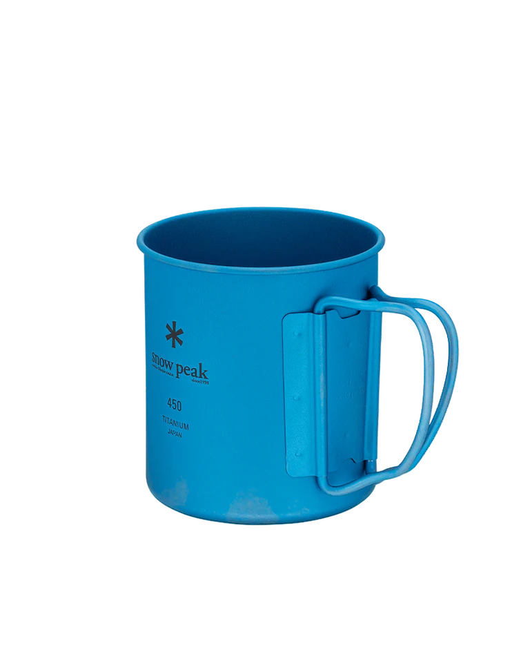 Ti-Single 450 Anodized Cup in Blue