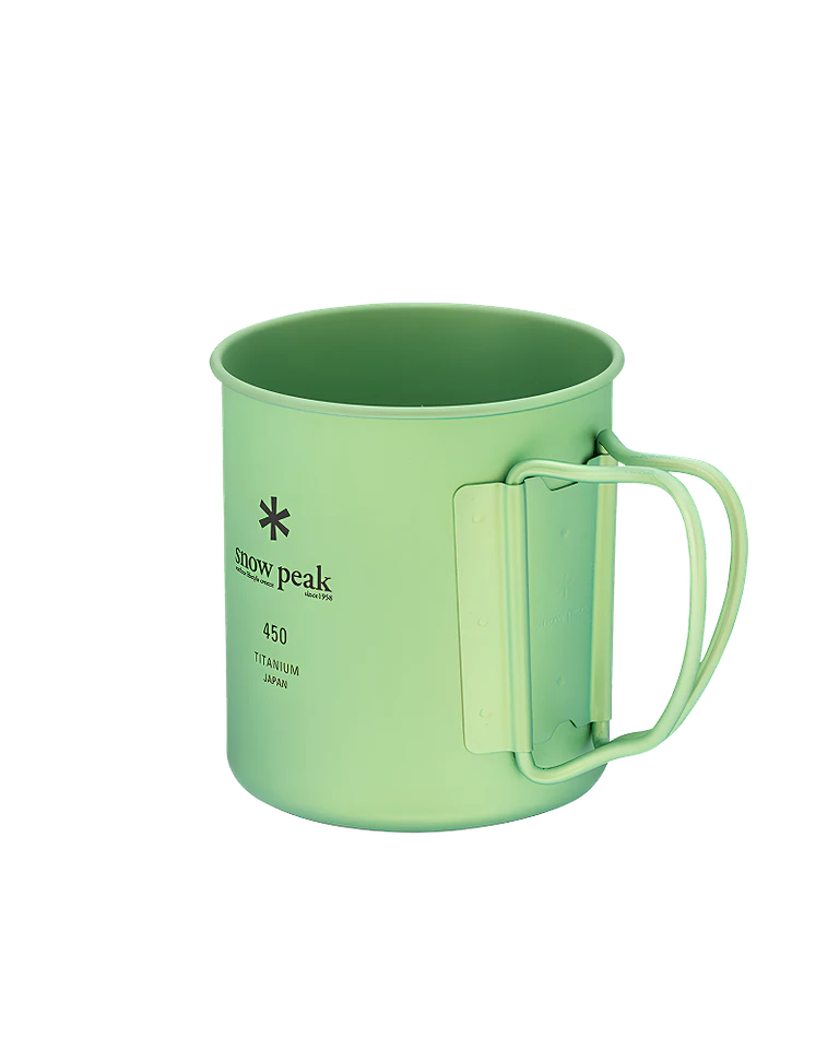 Ti-Single 450 Anodized Cup - Green in Green