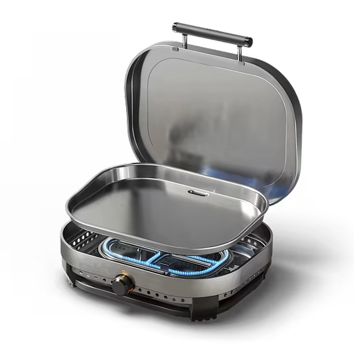 Steelfire 22 Stainless Griddle in Stainless steel, view 2