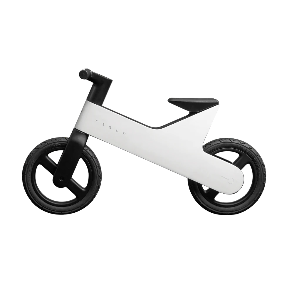 Balance Bike for Kids in White and black