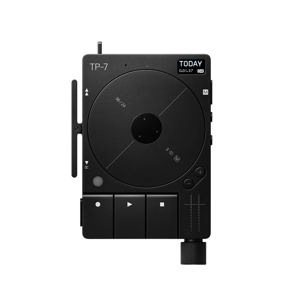 TP-7 field recorder in Black